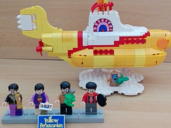 Lego Ideas Yellow Submarine