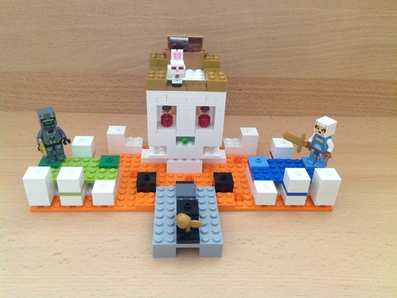 Lego Minecraft "Skelett Arena"