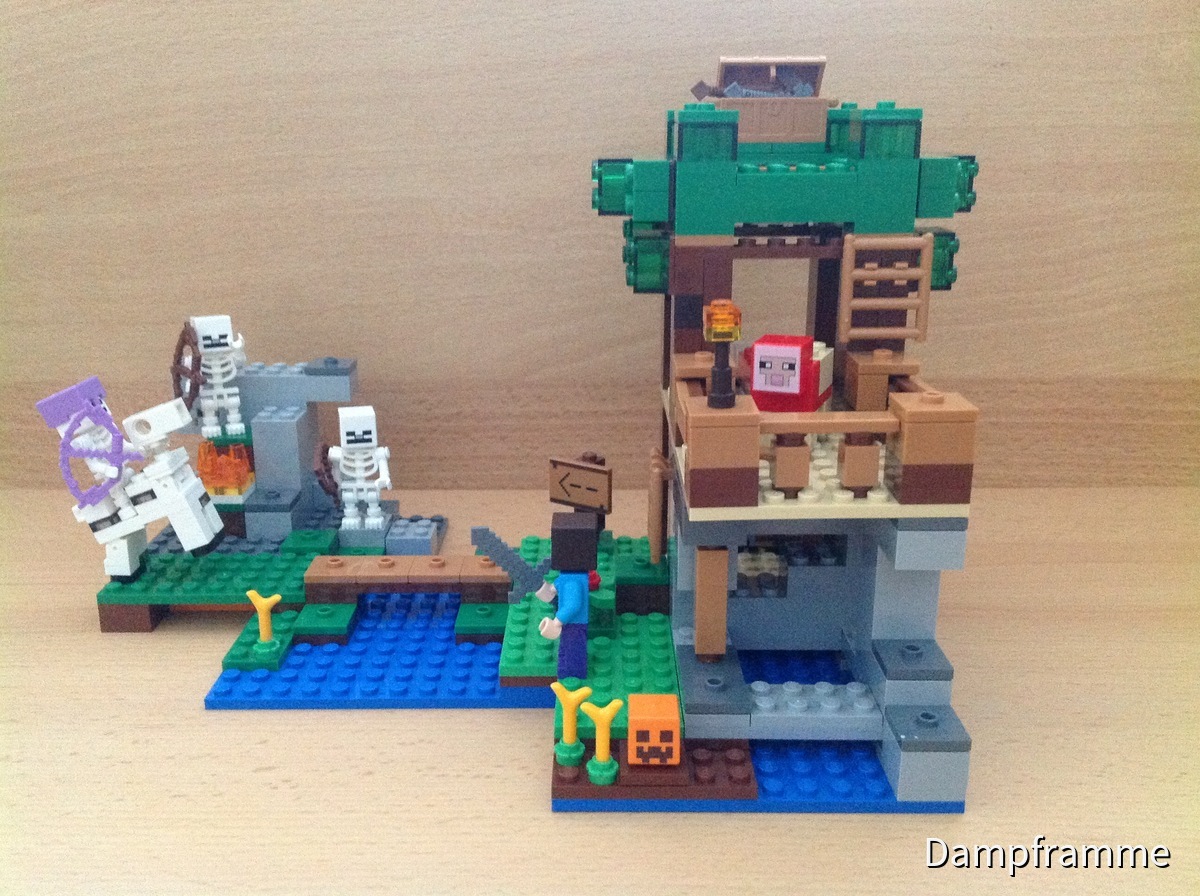 Lego Minecraft "Skelett Angriff"