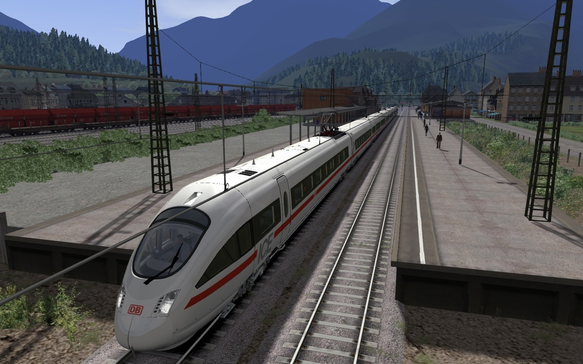 Screen zur 1. Aufgabe für den Train Simulator